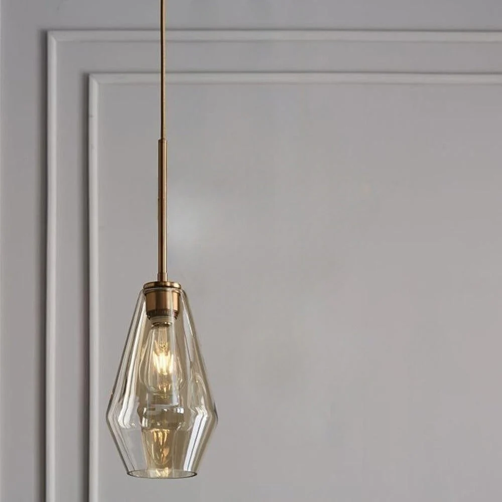 Prism Crystal Glass Pendant Light - Image 5