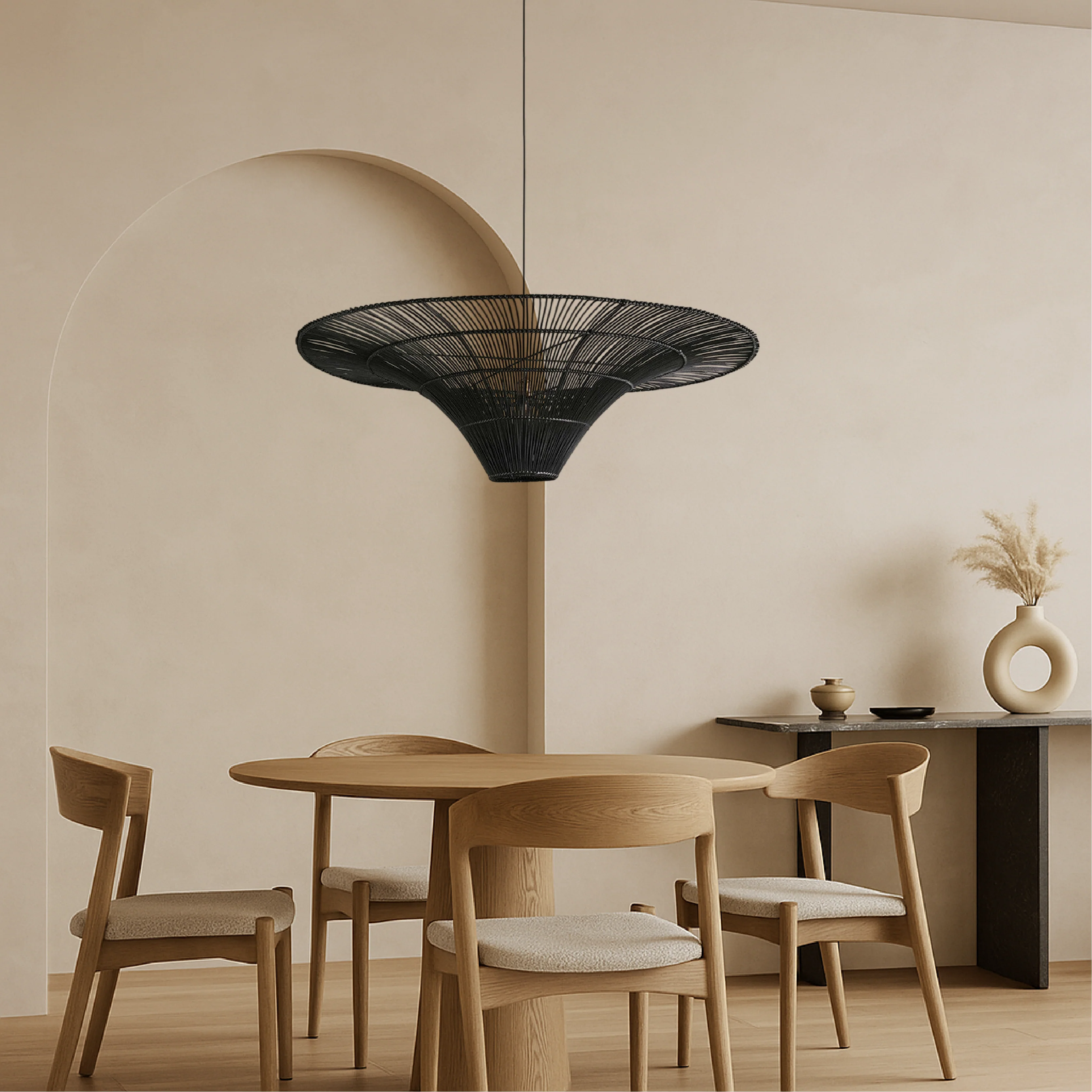 Rattan Dining Room Pendant Light - Image 4