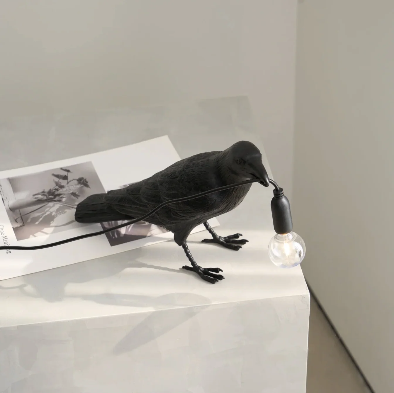 Raven Table Lamp Modern Bird Light Decorative Desk Lamp - Image 12