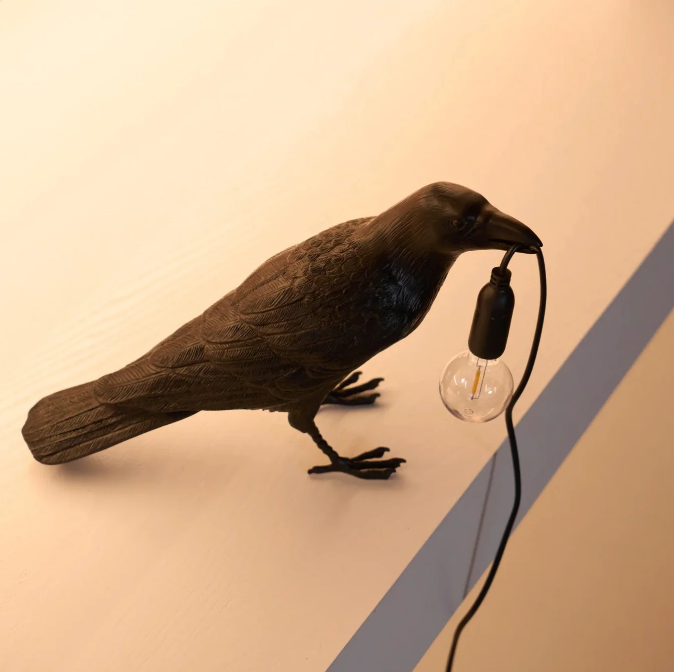 Raven Table Lamp Modern Bird Light Decorative Desk Lamp - Image 13