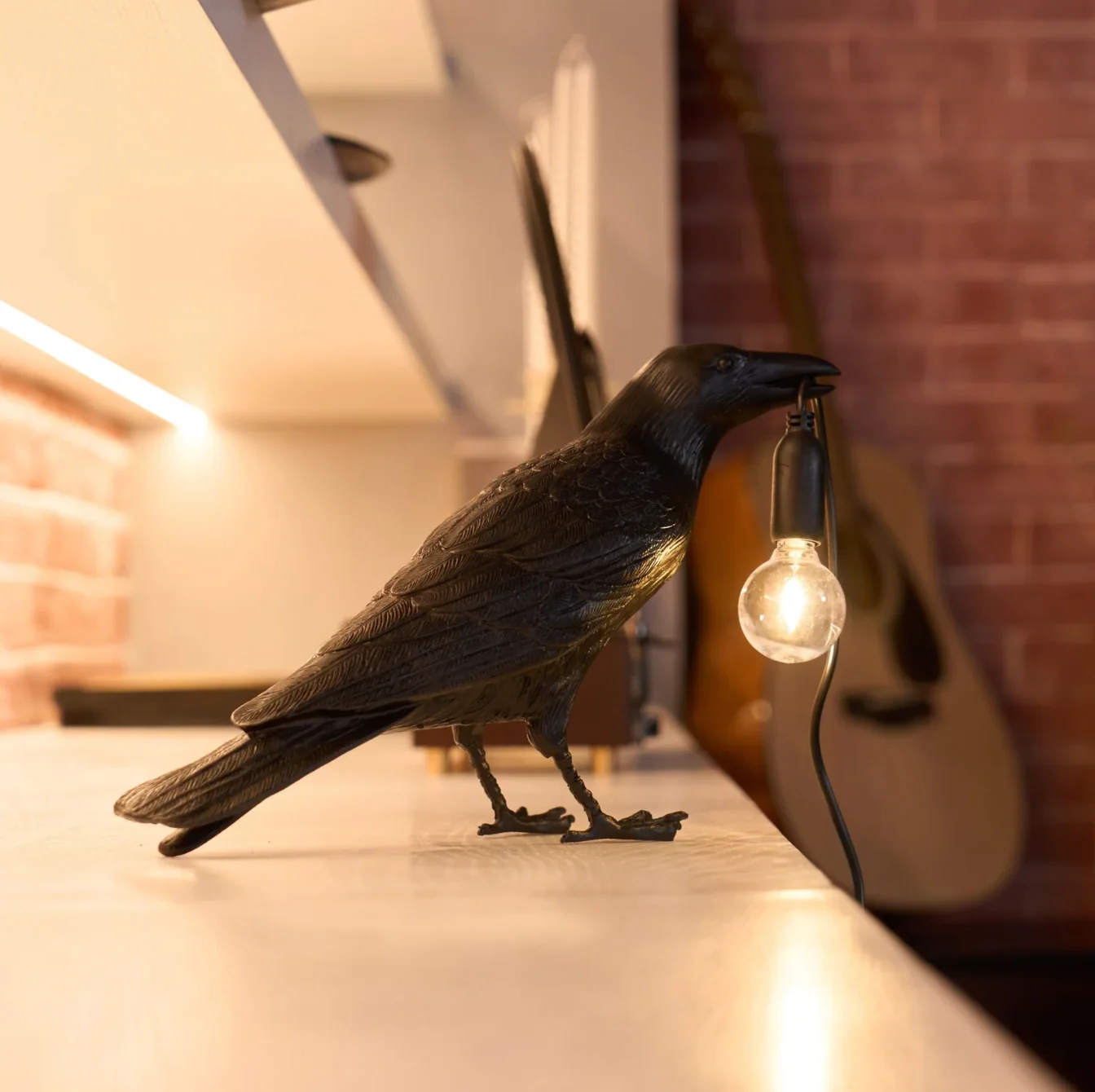 Raven Table Lamp Modern Bird Light Decorative Desk Lamp - Image 26