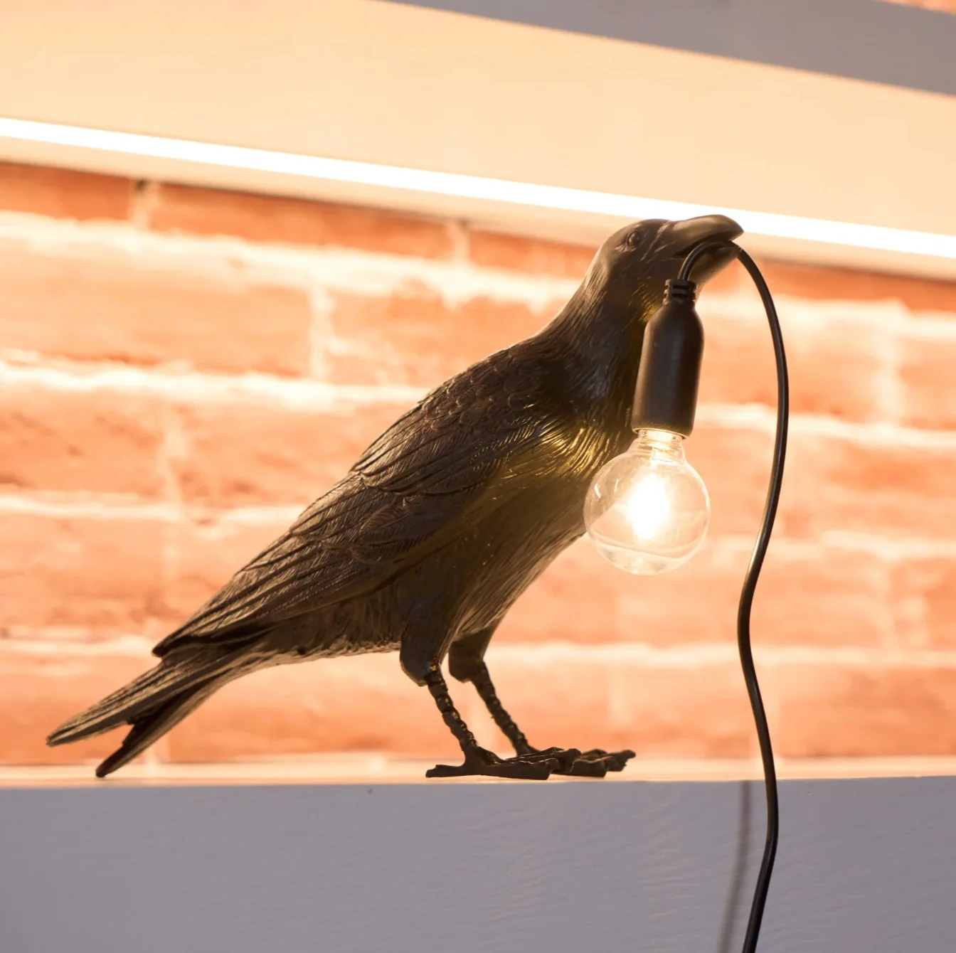 Raven Table Lamp Modern Bird Light Decorative Desk Lamp - Image 27