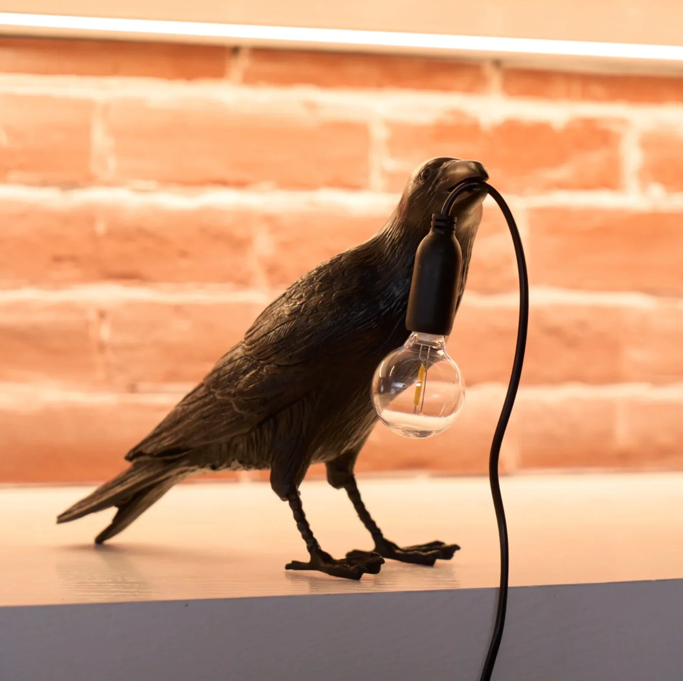 Raven Table Lamp Modern Bird Light Decorative Desk Lamp - Image 29