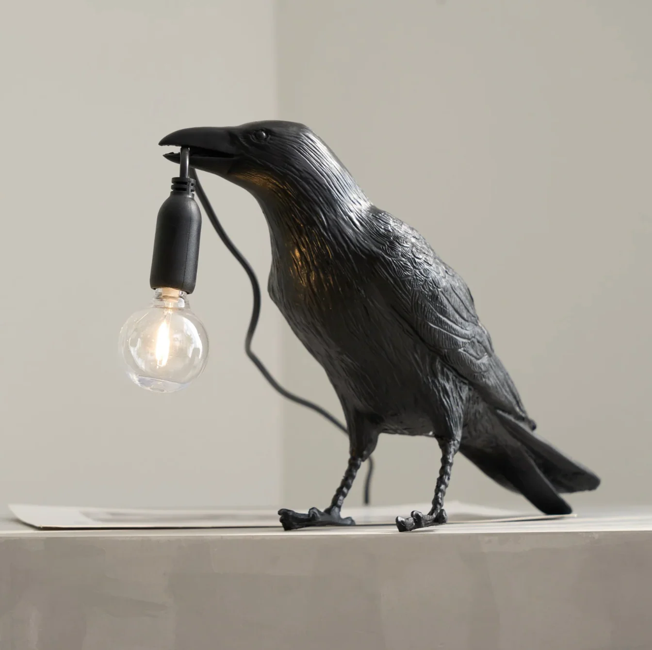 Raven Table Lamp Modern Bird Light Decorative Desk Lamp - Image 31