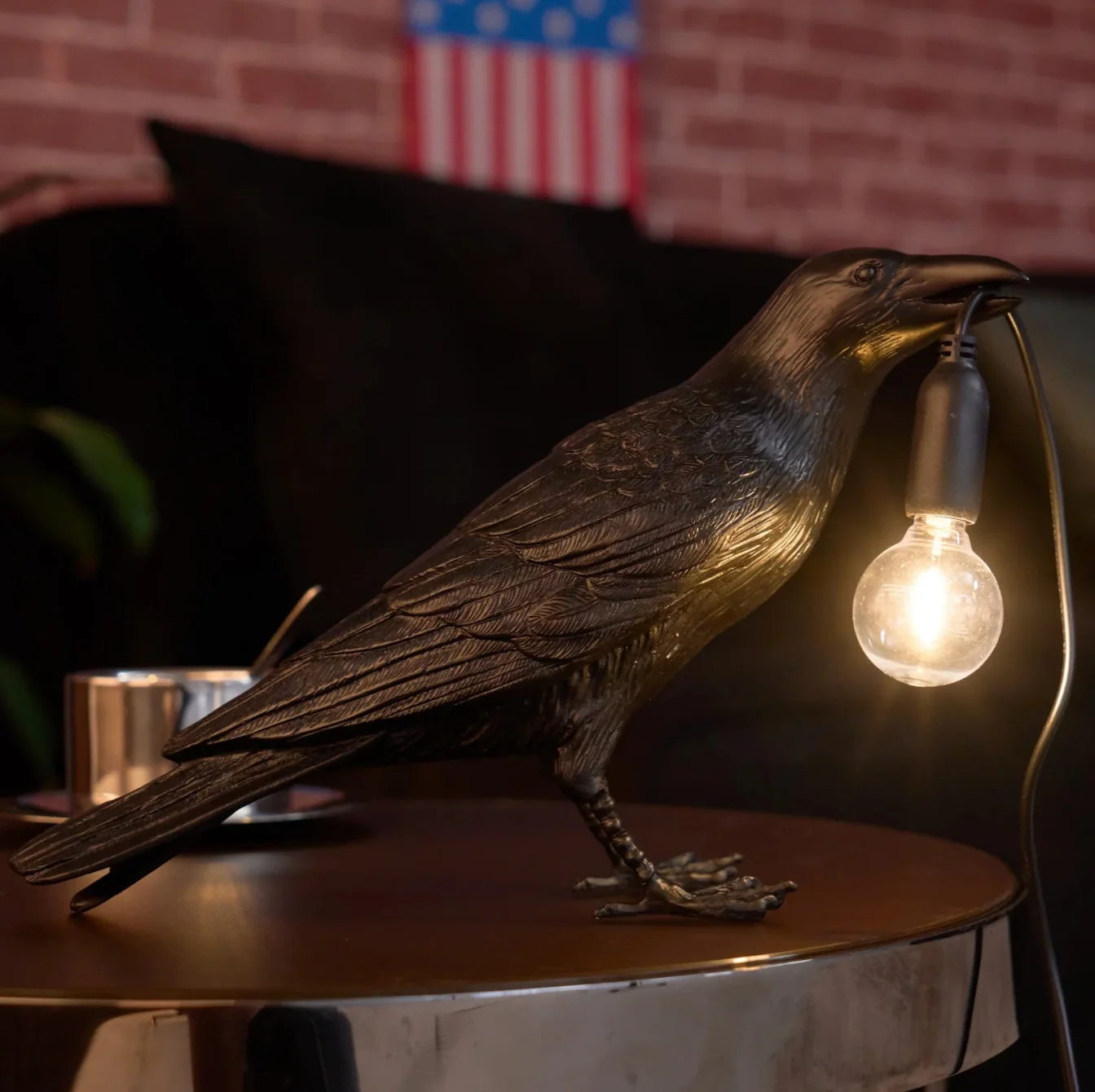 Raven Table Lamp Modern Bird Light Decorative Desk Lamp - Image 32