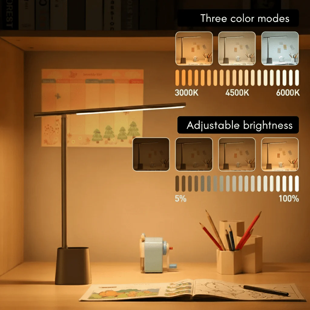 Rechargeable Foldable Smart LED Desk Lamp - Image 5