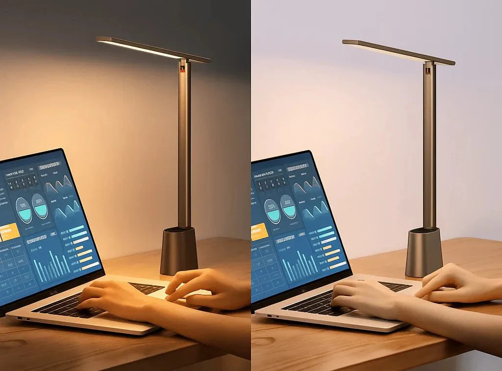 Rechargeable Foldable Smart LED Desk Lamp - Image 6