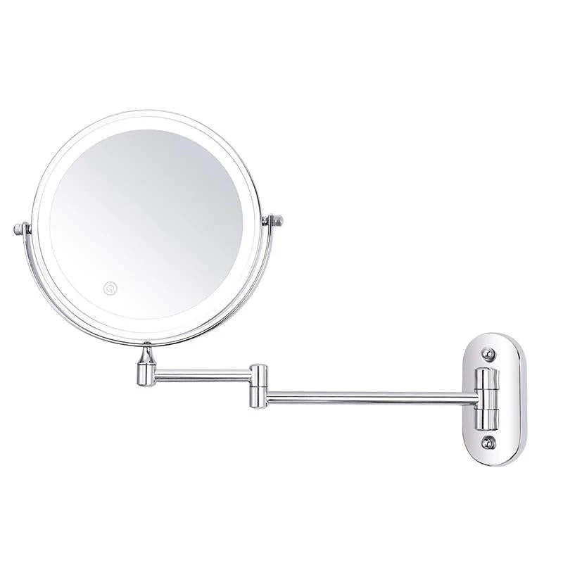 Rechargeable LED Magnifying Makeup Mirror with Adjustable Light - Image 6