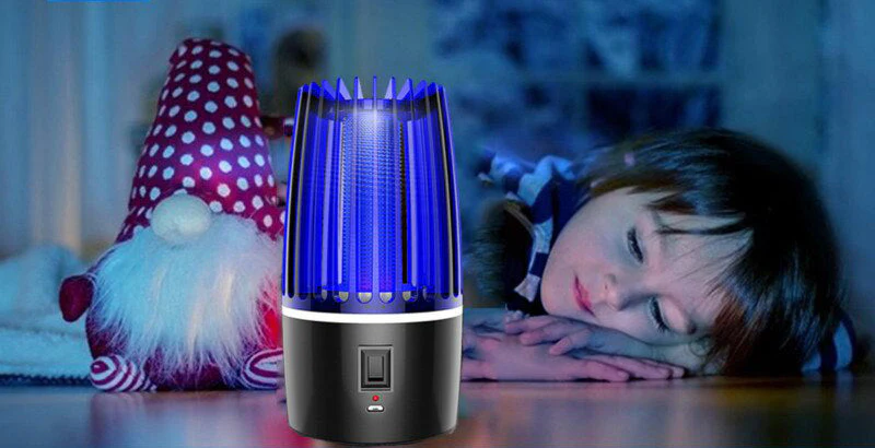 Rechargeable Mosquito Killer Lamp with UV Light USB Device - Image 11