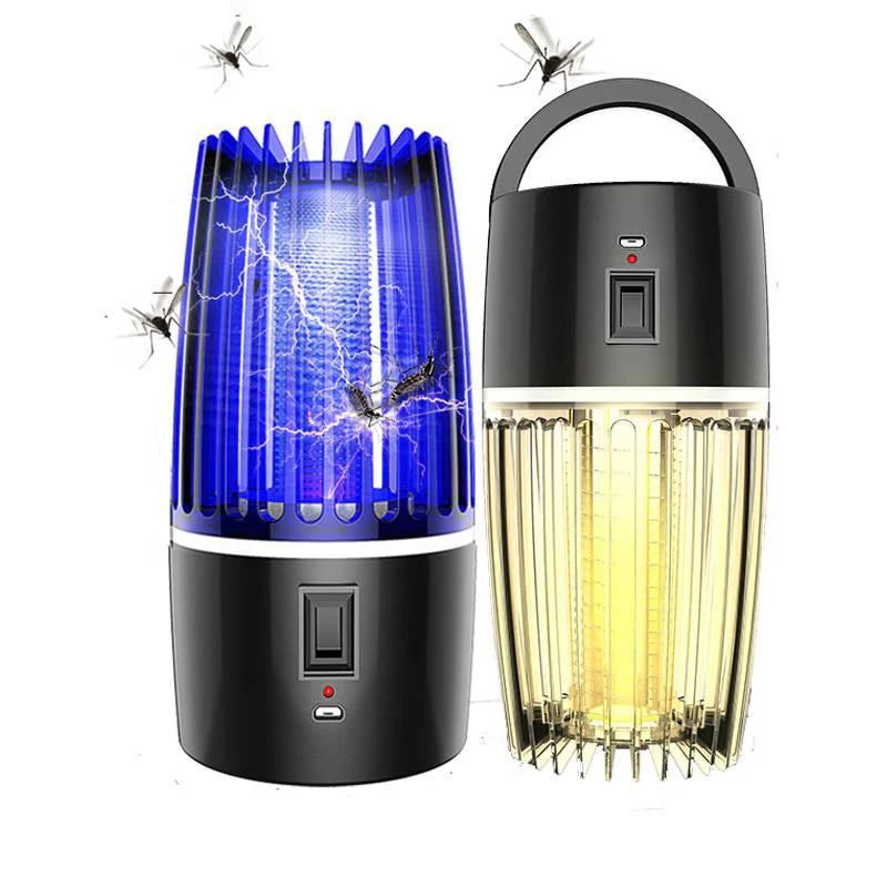 Rechargeable Mosquito Killer Lamp with UV Light USB Device - Image 3