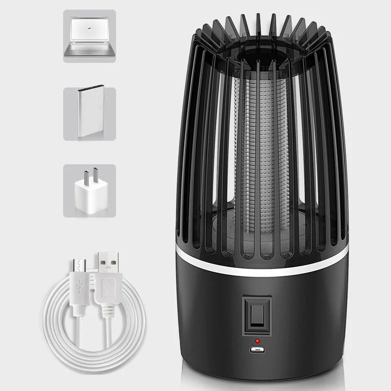 Rechargeable Mosquito Killer Lamp with UV Light USB Device - Image 6