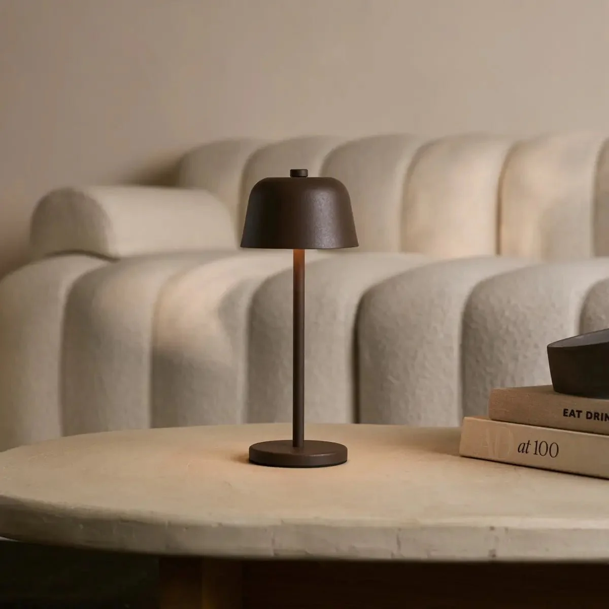 Rechargeable Table Lamp Cordless Metal Base - Image 4