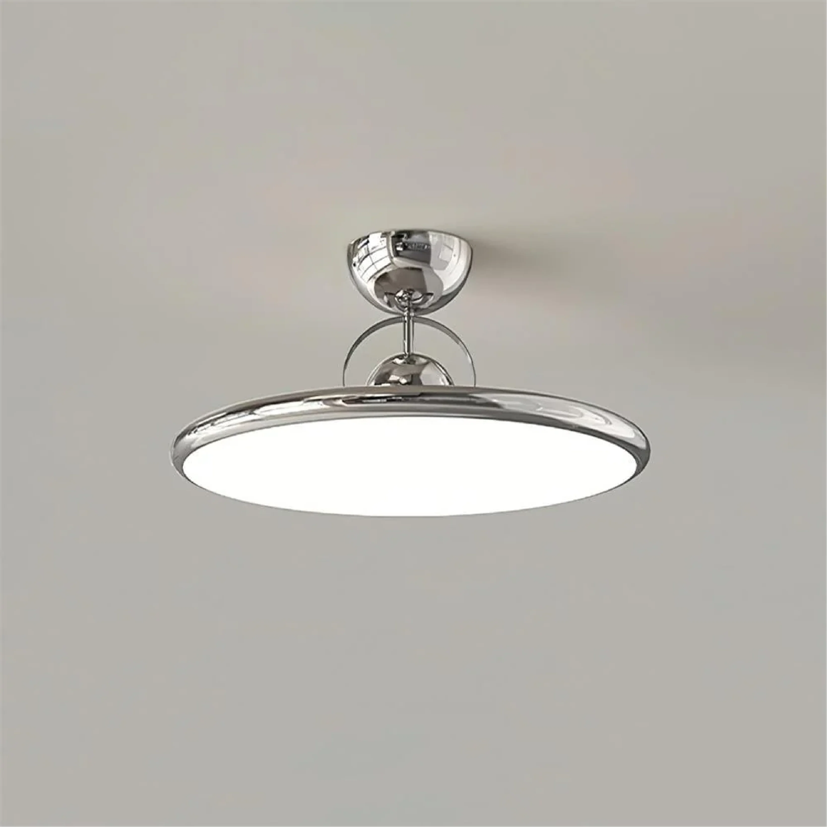 Retro Glass Flush Mount Ceiling Light - Image 6