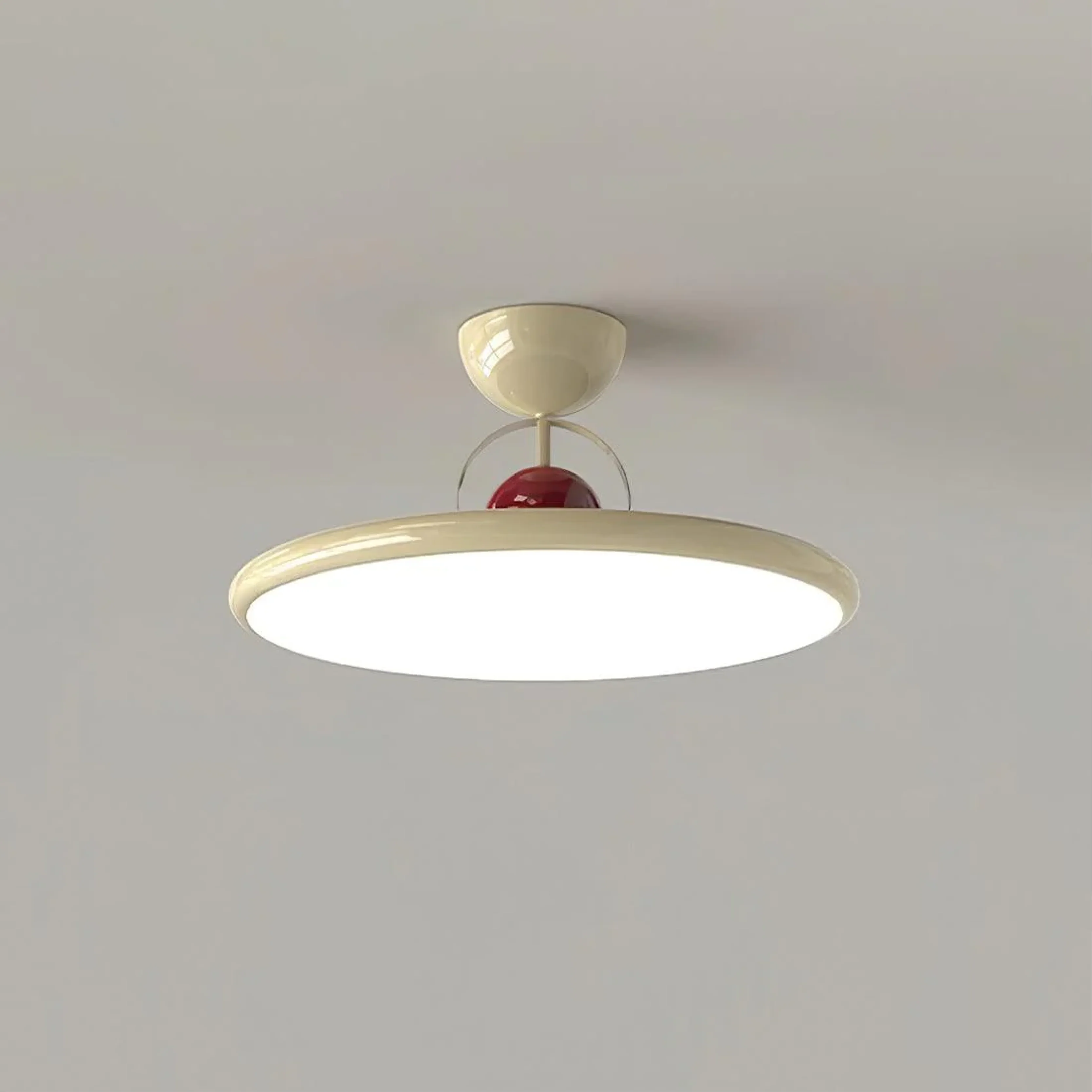 Retro Glass Flush Mount Ceiling Light - Image 7