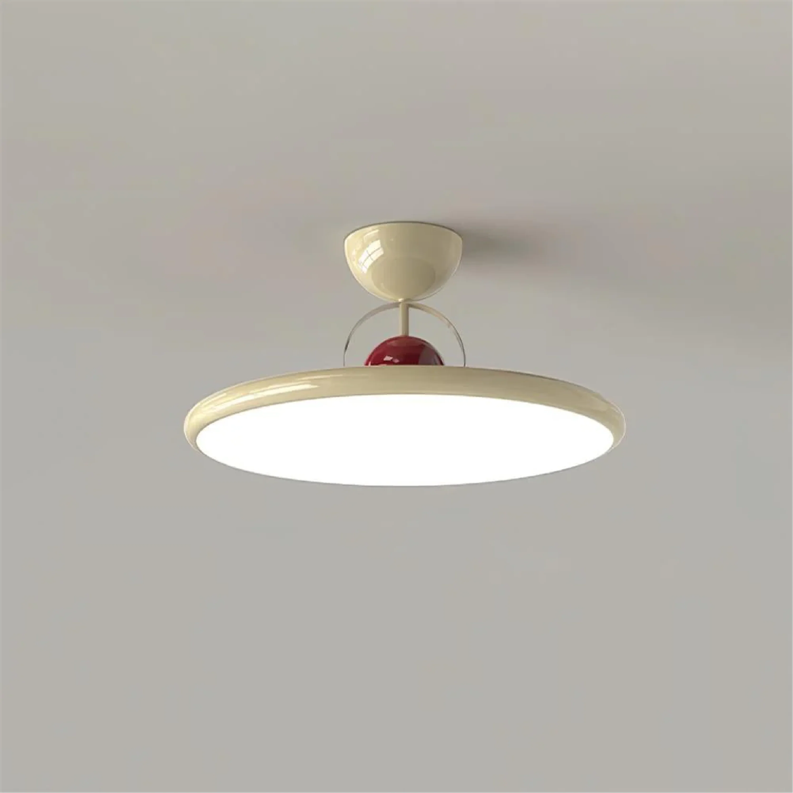 Retro Glass Flush Mount Ceiling Light - Image 9