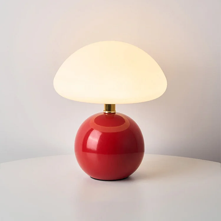 Retro Mushroom Bedside Lamp with Warm Decorative Glow - Image 8