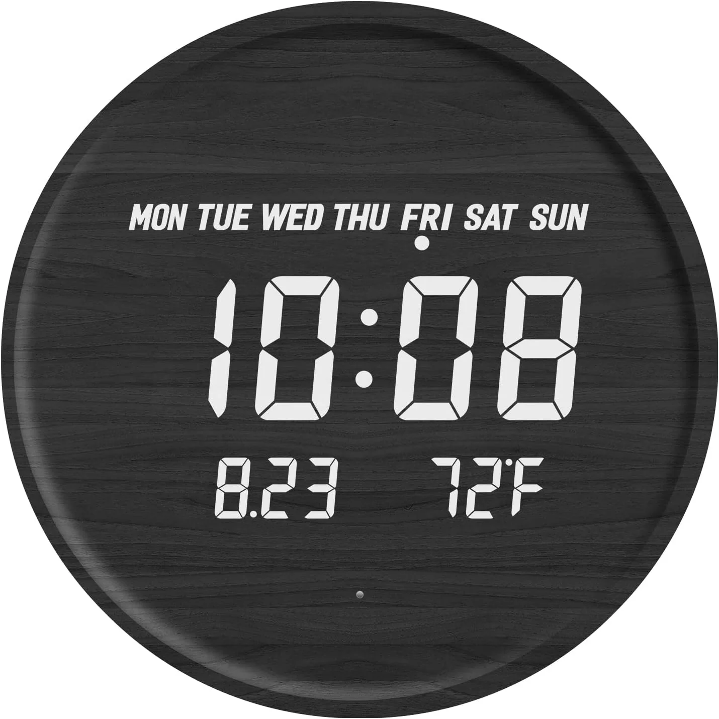 Scandinavian Digital Wall Clock With LED Display And USB Power - Image 2