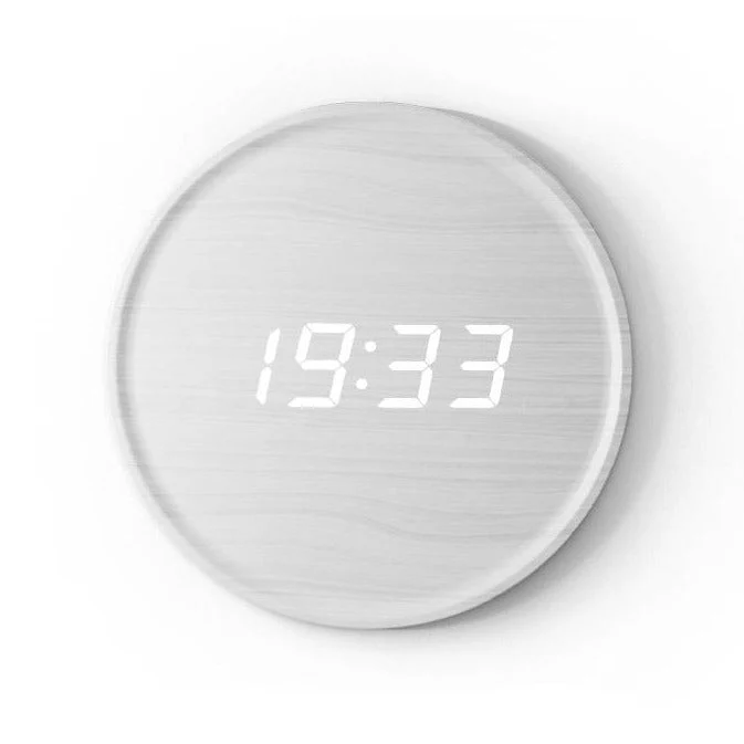 Scandinavian Digital Wall Clock With LED Display And USB Power - Image 7