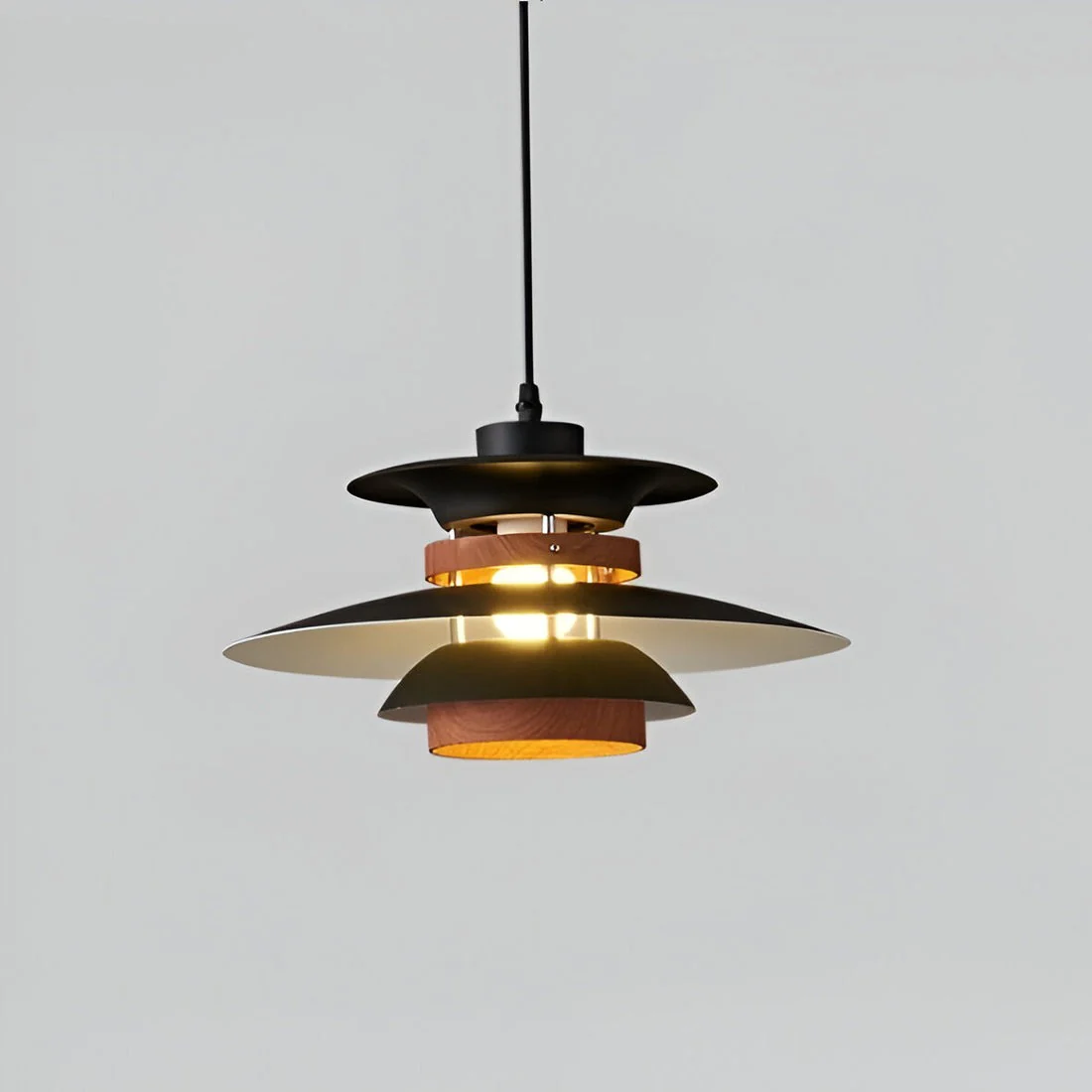Scandinavian Multi-Tier Designer Pendant Light - Image 2