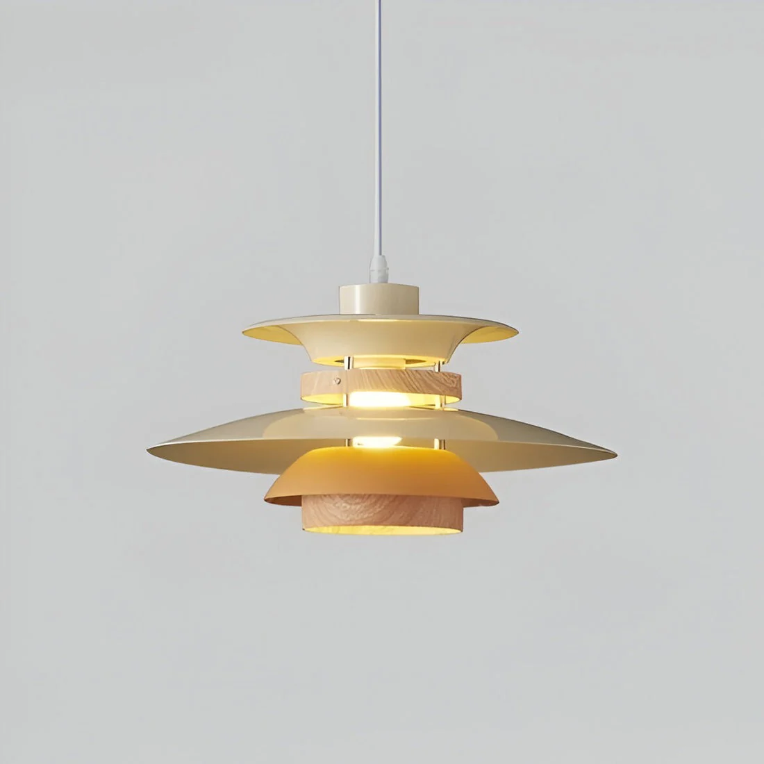 Scandinavian Multi-Tier Designer Pendant Light - Image 3