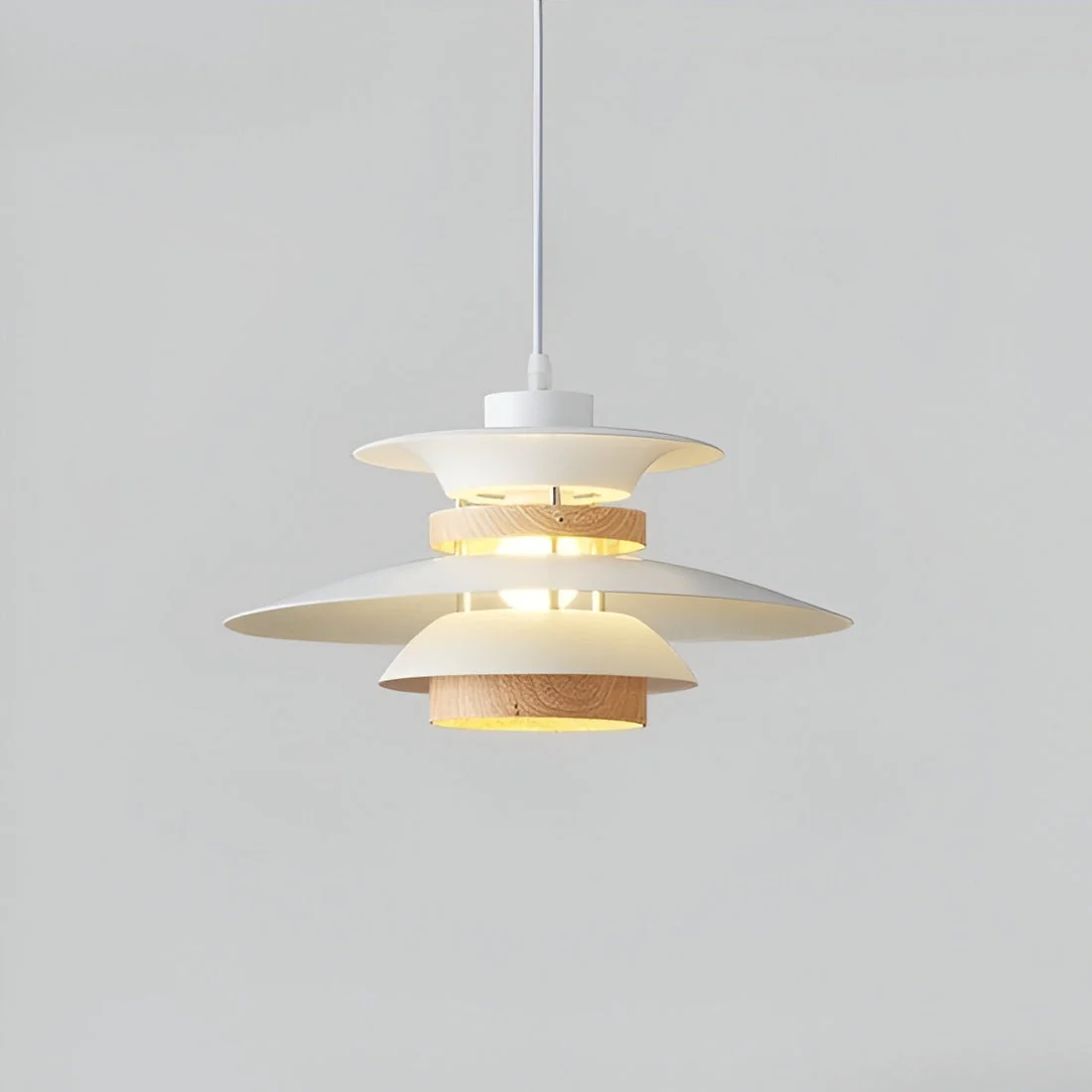 Scandinavian Multi-Tier Designer Pendant Light - Image 4