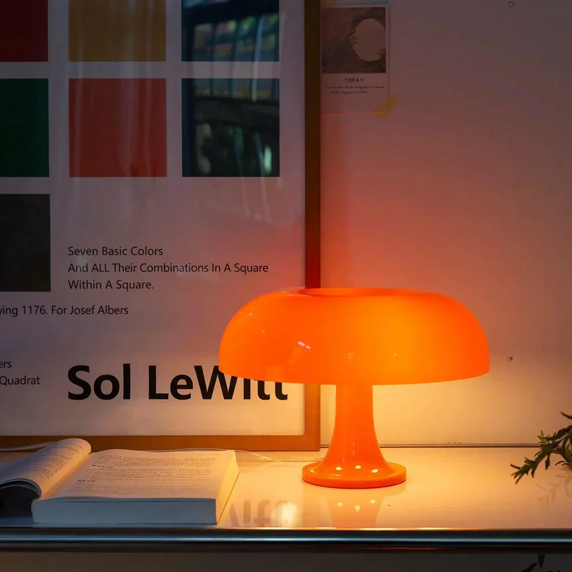 Scandinavian style mushroom table light - Image 6