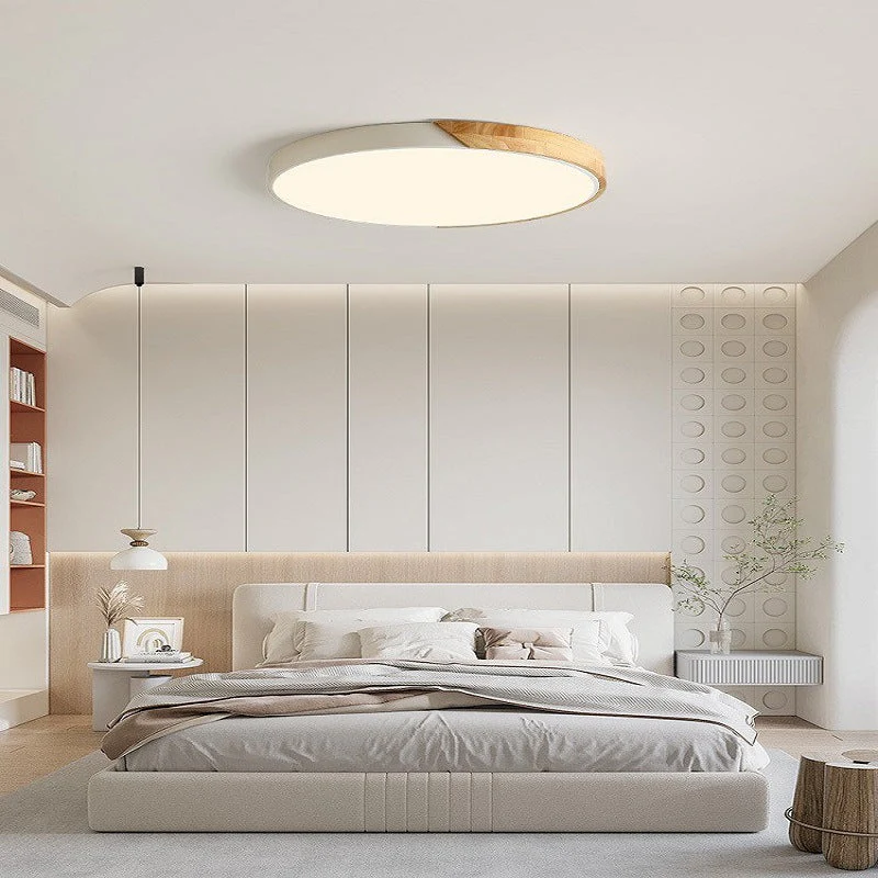 Scandinavian Wooden Ceiling Light - Image 5