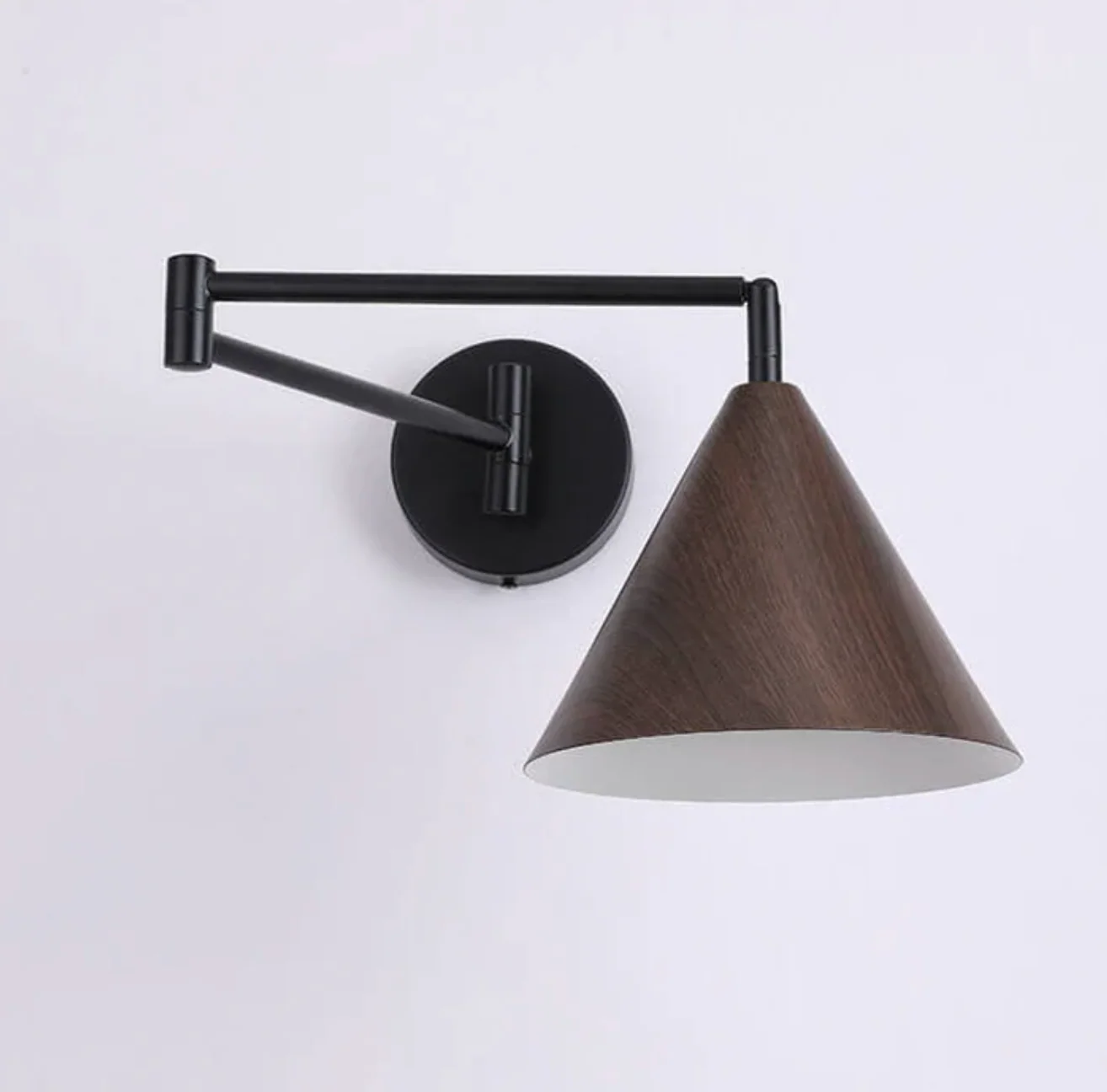 Scandinavian Wooden Wall Lamp Minimalist Modern Sconce - Image 11