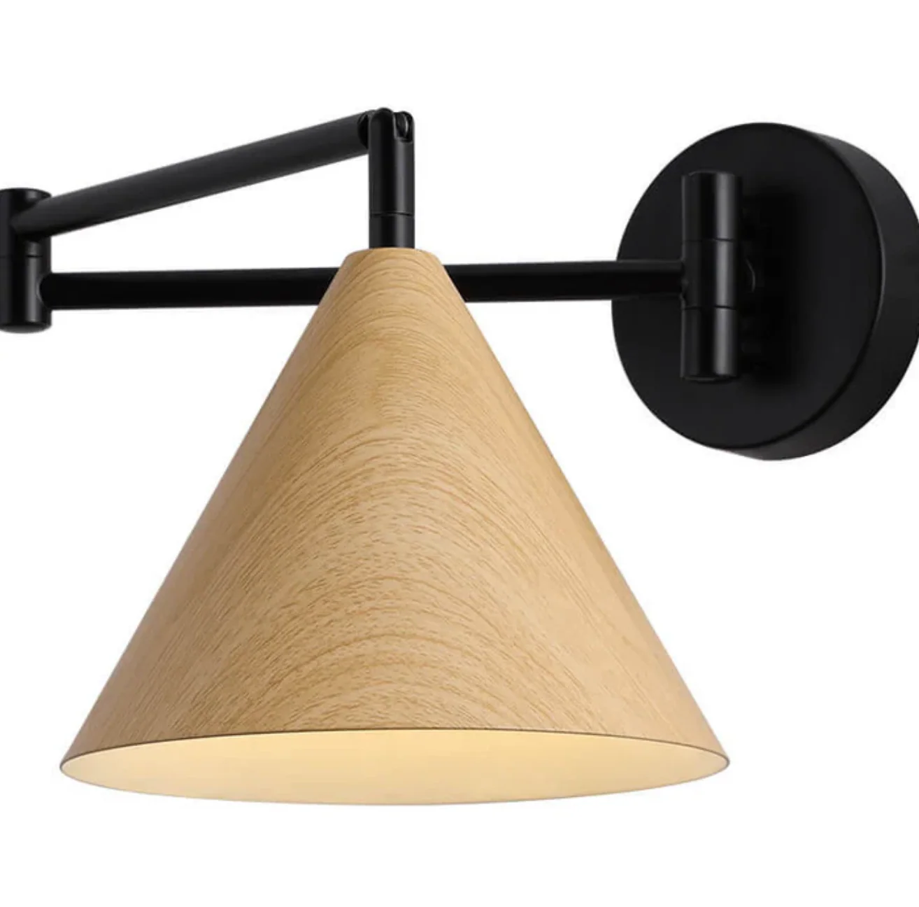 Scandinavian Wooden Wall Lamp Minimalist Modern Sconce - Image 17