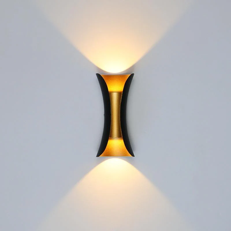Sculpted Up-Down Outdoor LED Wall Light - Image 2