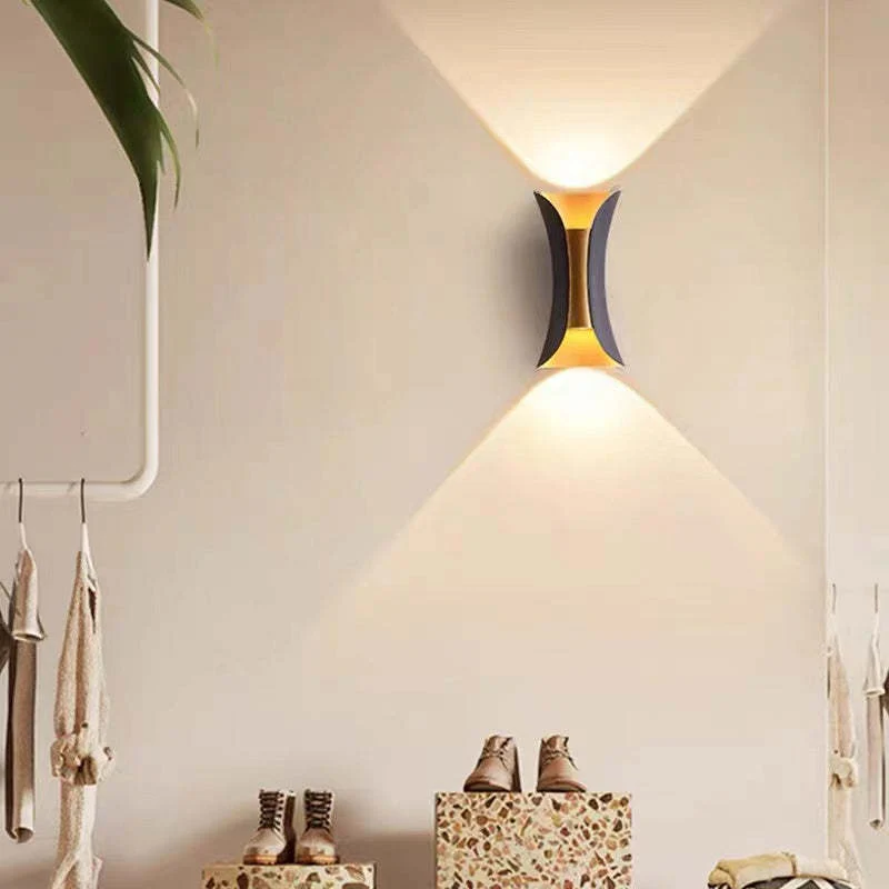 Sculpted Up-Down Outdoor LED Wall Light - Image 8
