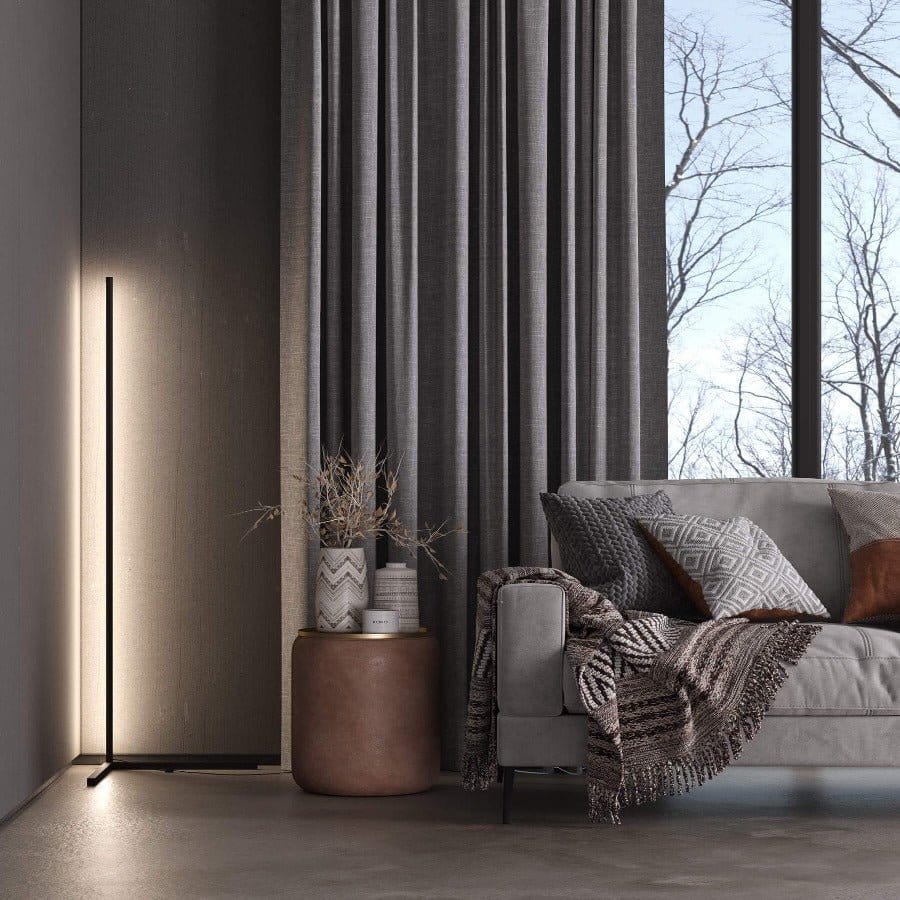 Smart Ambient LED Corner Floor Lamp - Image 6