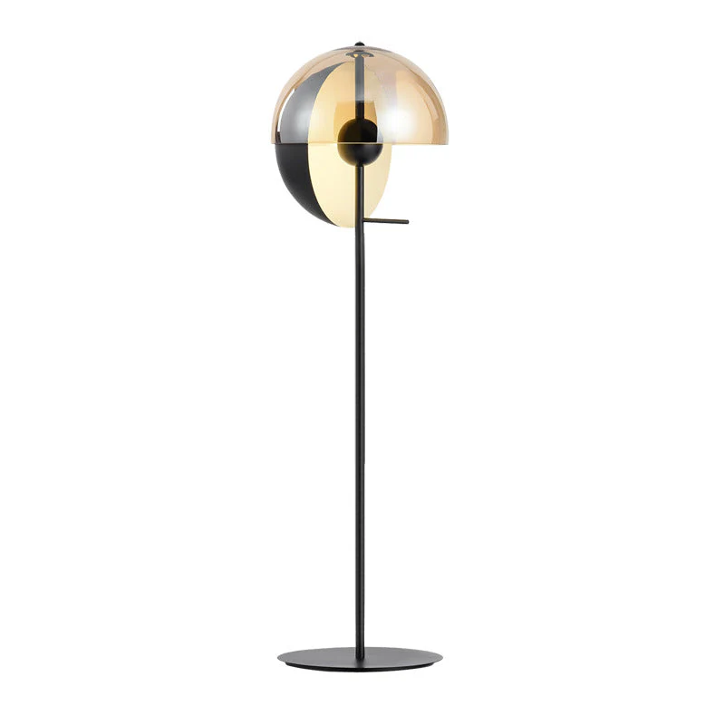 Smokey Glass Floor Lamp - Image 7
