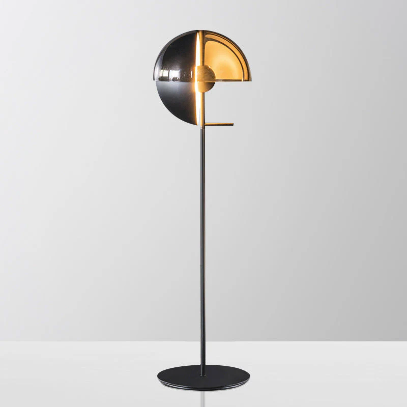 Smokey Glass Floor Lamp - Image 8