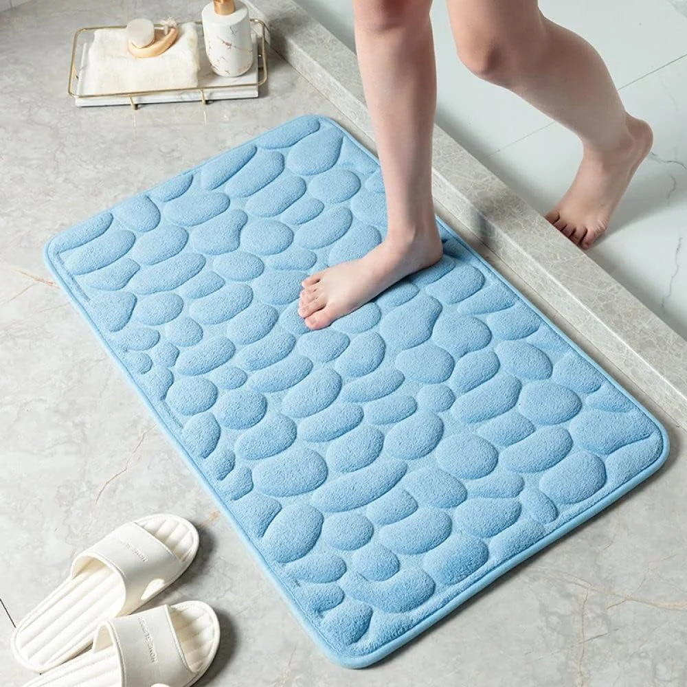 Soft Bath Mat Non Slip Bathroom Floor Mat Water Absorbent - Image 6