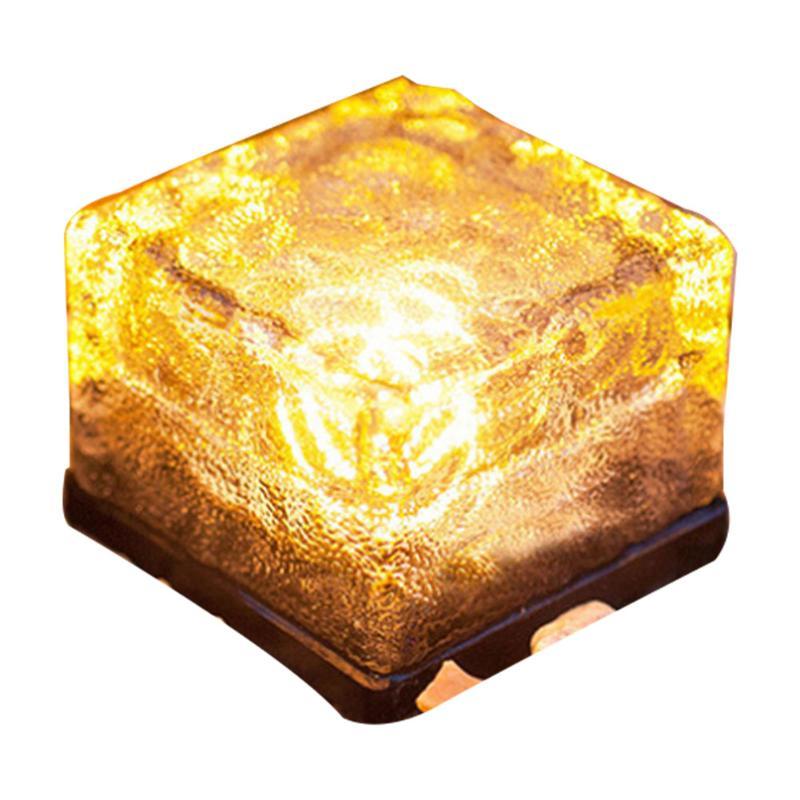 Solar Garden Cube Light With Colour Changing Water Ripple Effect - Image 11