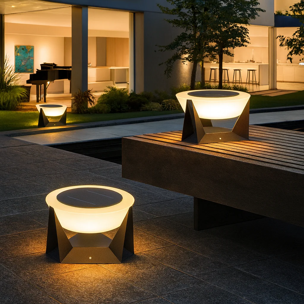 Solar Halo Patio Accent Lights - Image 2