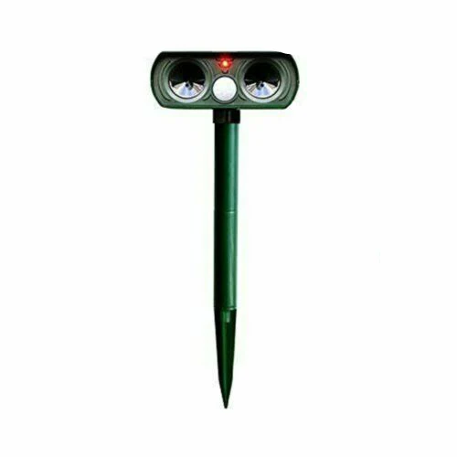 Solar Infrared Animal Repeller Outdoor Pest Deterrent Device - Image 5