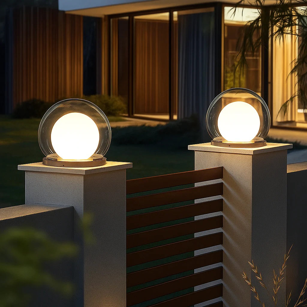 Solar Moon Pillar Light