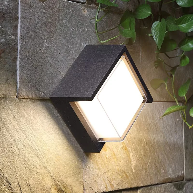 Solar Motion Sensor Wall Lamp Outdoor Lighting - Image 8