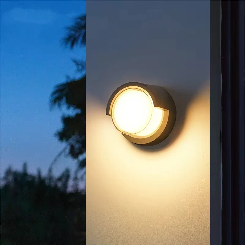 Solar Motion Sensor Wall Lamp Outdoor Lighting - Image 9