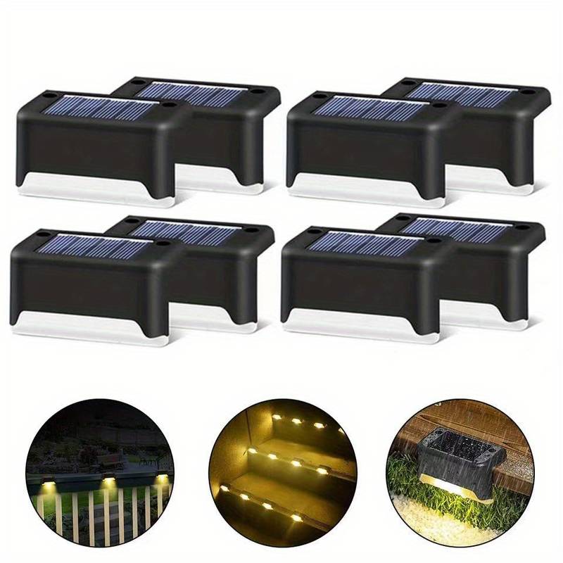 Solar Powered LED Outdoor Wall Lights for Fence Mounting - Image 4