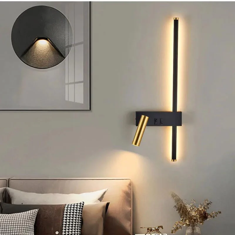 Swivel Led Wall Light With Adjustable Reading Head - Image 5