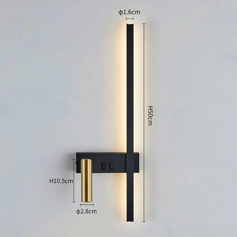 Swivel Led Wall Light With Adjustable Reading Head - Image 7