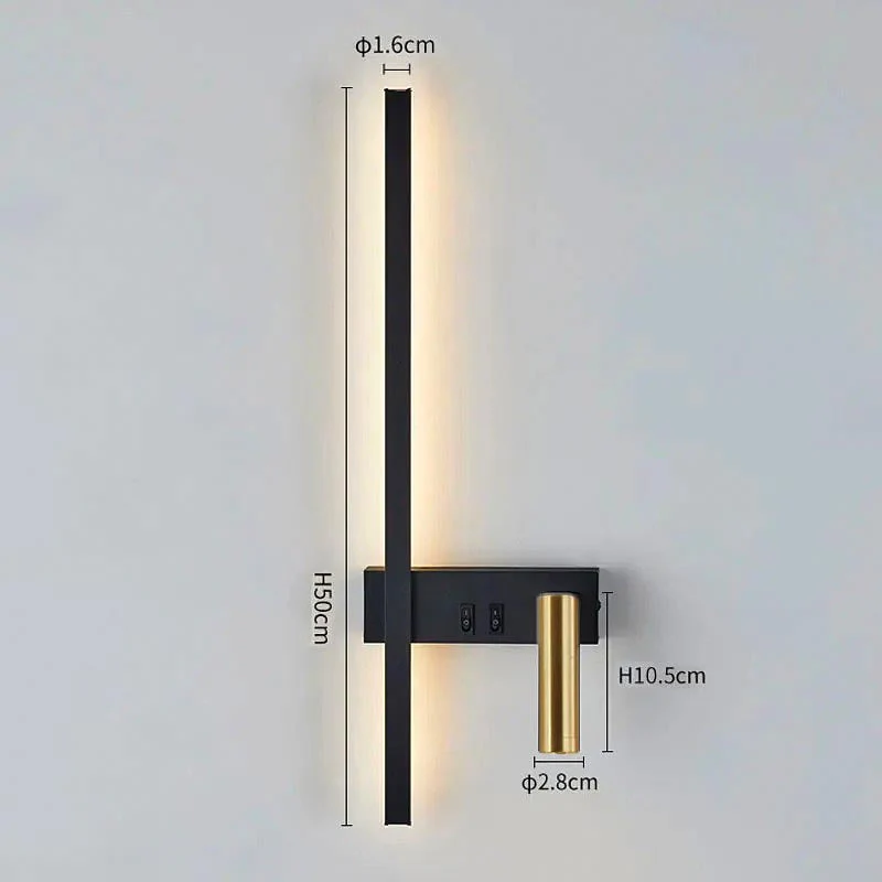 Swivel Led Wall Light With Adjustable Reading Head - Image 8