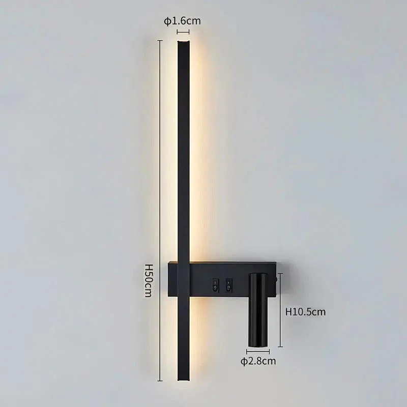 Swivel Led Wall Light With Adjustable Reading Head - Image 9