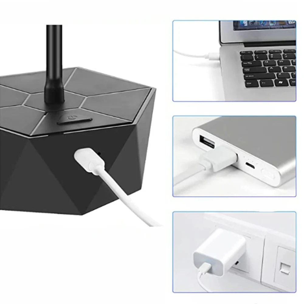 Table Top Fly Repellent Fan Rotating Insect Deterrent Tool - Image 4