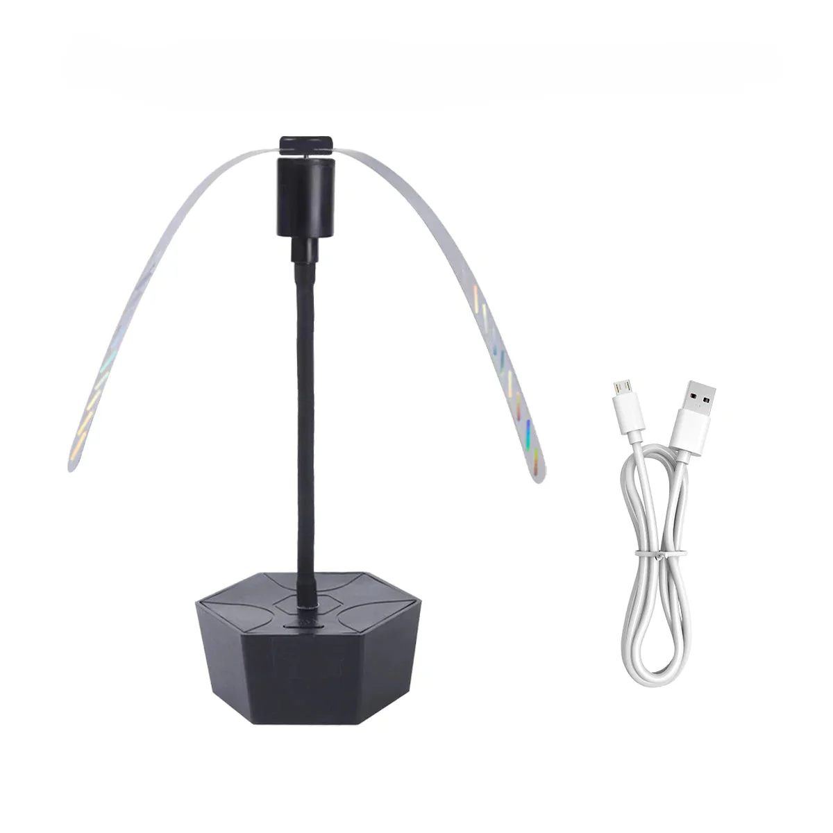 Table Top Fly Repellent Fan Rotating Insect Deterrent Tool - Image 6