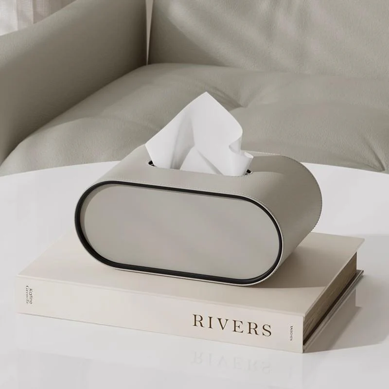 Tissue Box Holder Rectangular Cover for Paper Tissues - Image 6
