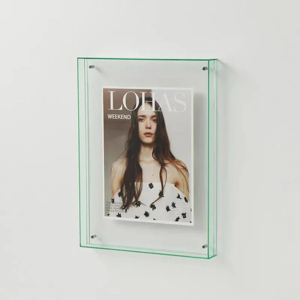 Transparent Acrylic Floating Photo Frame - Image 10
